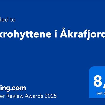 Mikrohyttene I Akrafjorden Etnesjoen エクステリア 写真