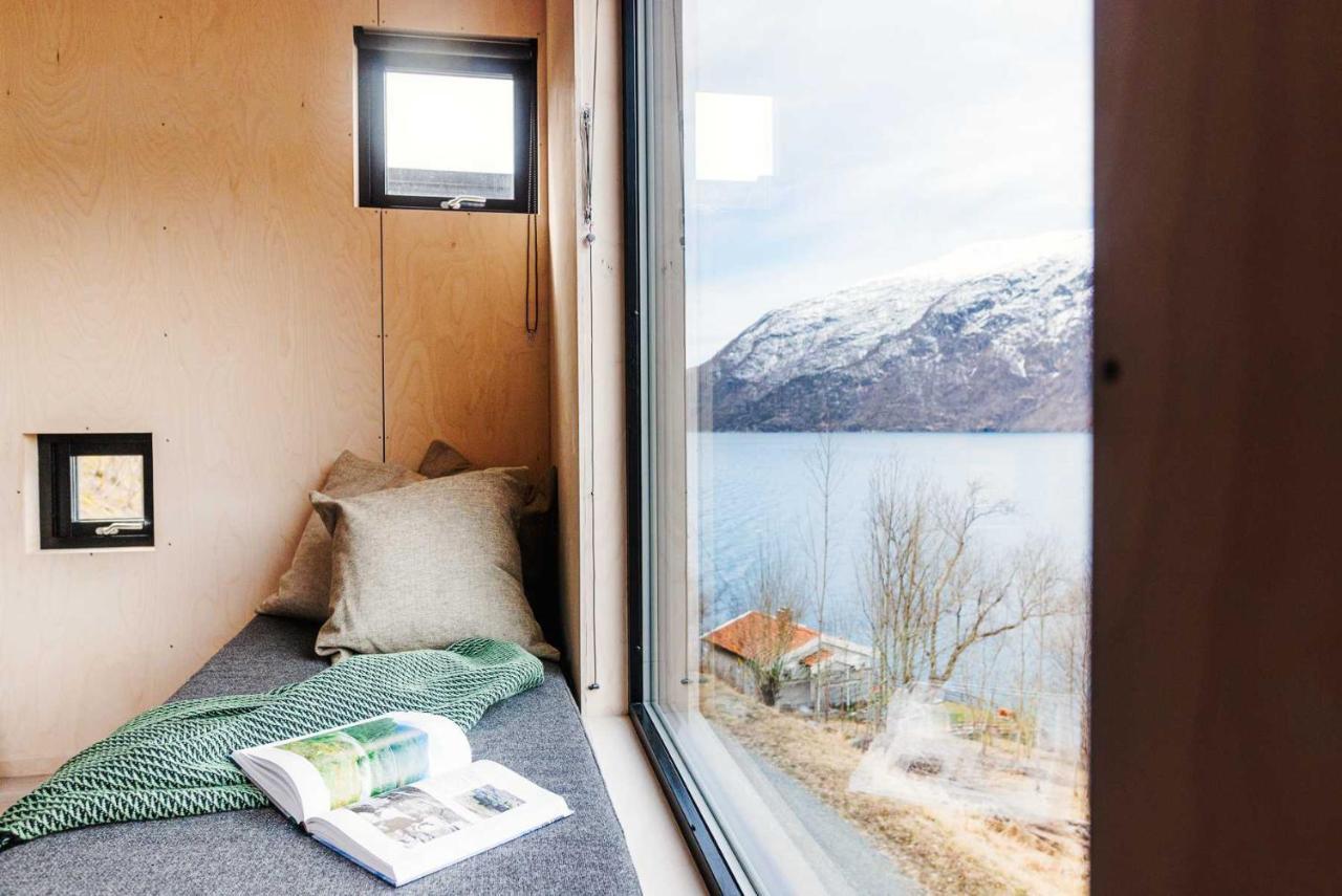 Mikrohyttene I Akrafjorden Etnesjoen エクステリア 写真