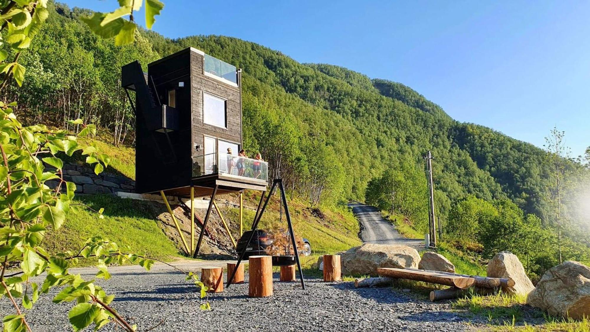 Mikrohyttene I Akrafjorden Etnesjoen 部屋 写真