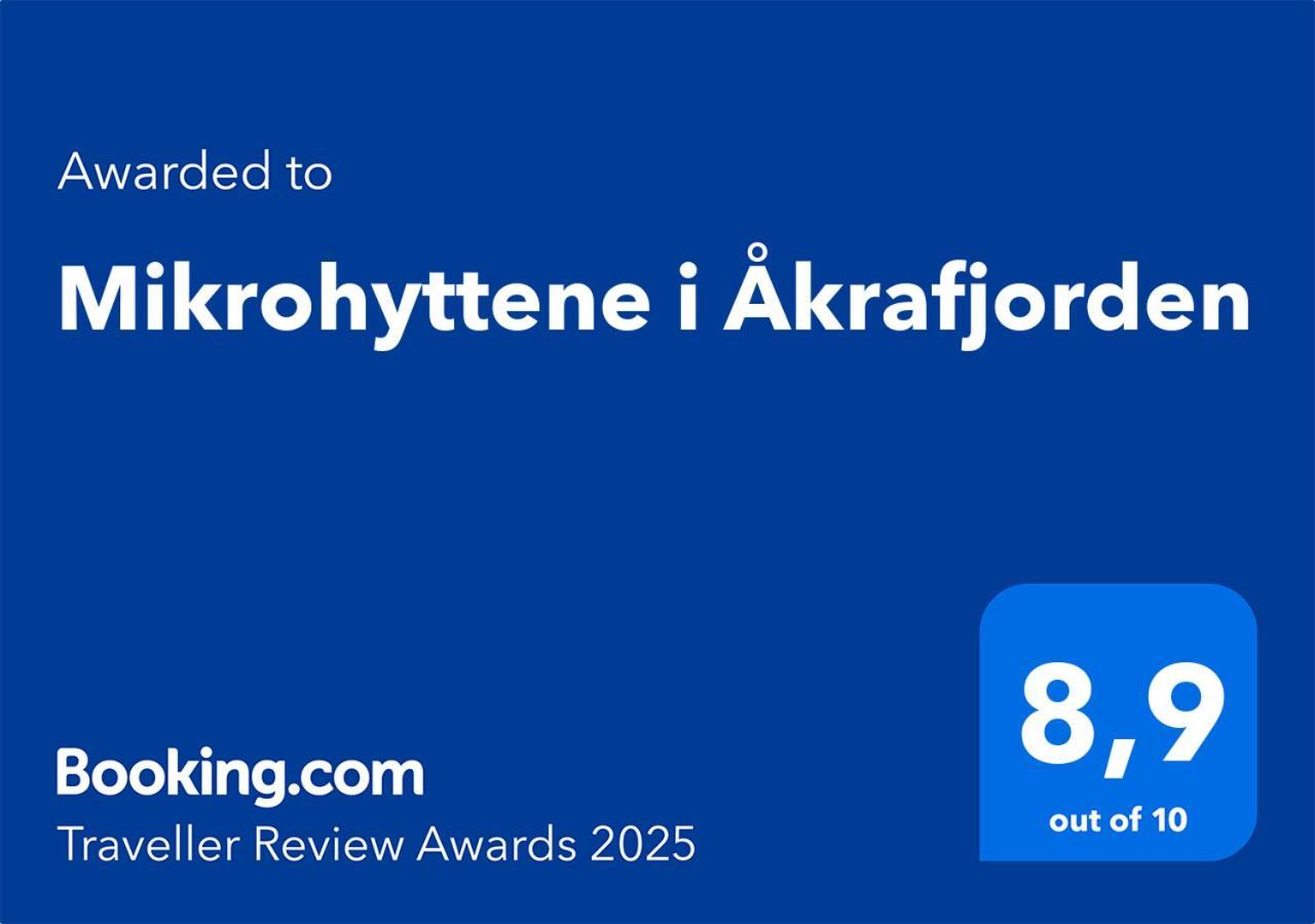 Mikrohyttene I Akrafjorden Etnesjoen エクステリア 写真